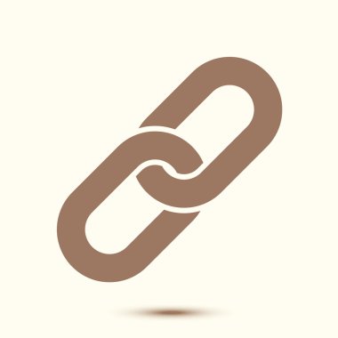 Zincir işareti simgesi.