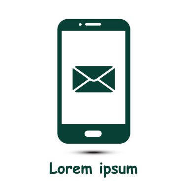 Mobil adres işareti.