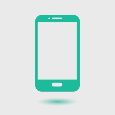 Smartphone işareti simgesi.