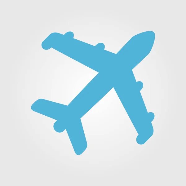 Αεροπλάνο σήμα σύμβολο. — Διανυσματικό Αρχείο