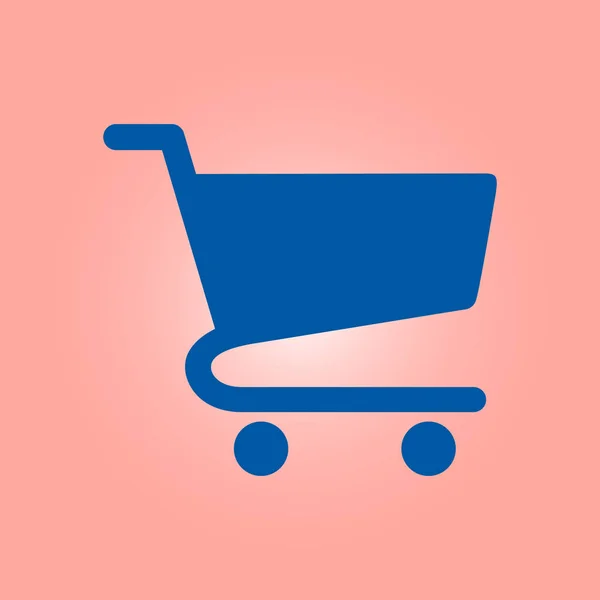 ショッピング チャートのフラット アイコン 抽象色アイコン — ストックベクタ