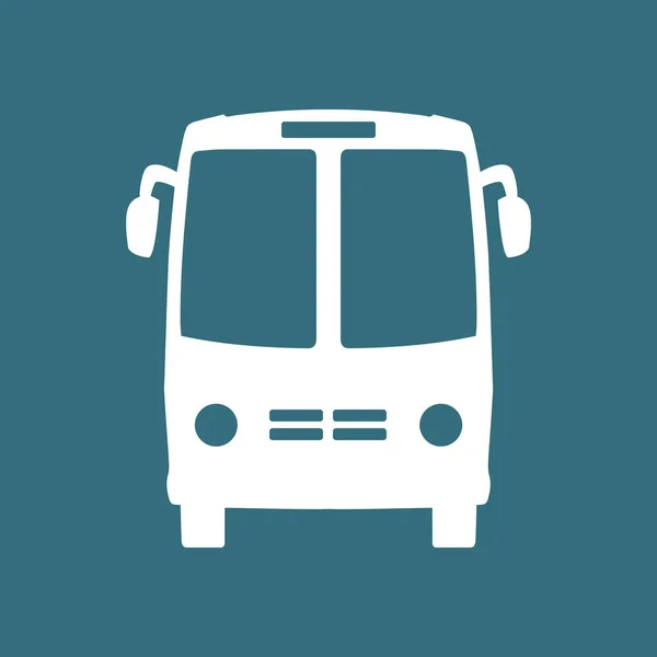 Busschild Symbol Symbol Für Den Öffentlichen Nahverkehr — Stockvektor
