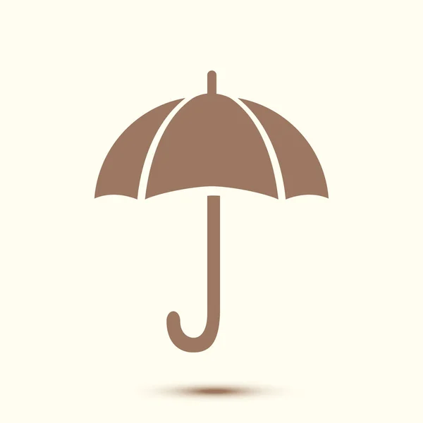 Symbole de parapluie . — Image vectorielle