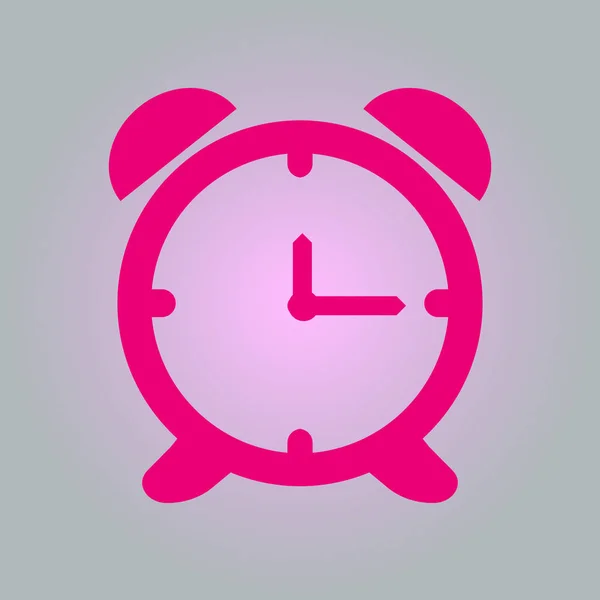 Reloj despertador vector . — Vector de stock