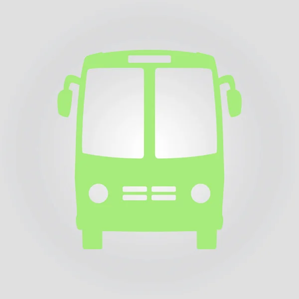 Otobüs Işareti Simgesi Toplu Taşıma Sembolü — Stok Vektör