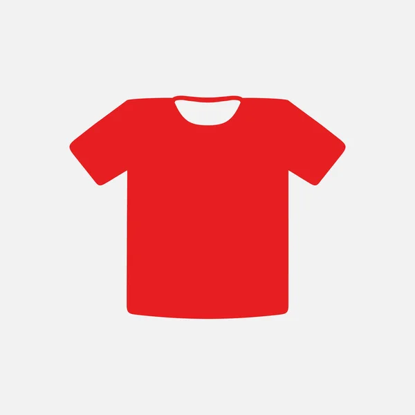 Shirt Tecken Ikonen Kläder Symbol Platt Designstil — Stock vektor
