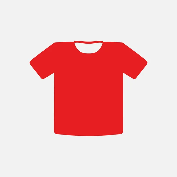 Icono Signo Camiseta Símbolo Ropa Estilo Diseño Plano — Vector de stock