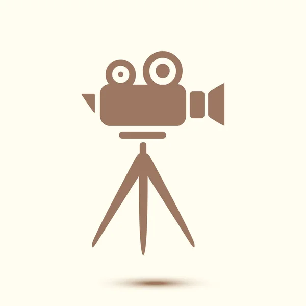 Abstract Camera Vector Icon — Stock Vector