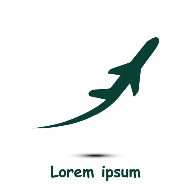 Seyahat işareti simgesi.