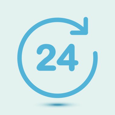 Saat bir gün simgesini açın..