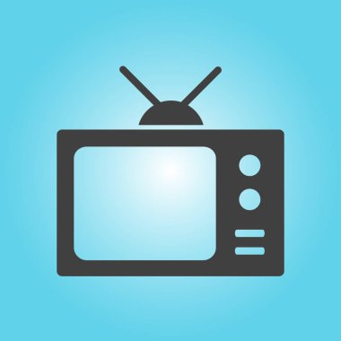 Tv soyut renk vektör illüstrasyon