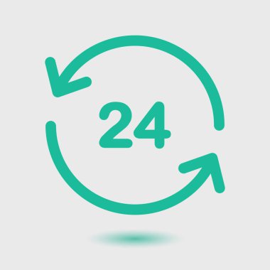 Saat bir gün simgesini açın..