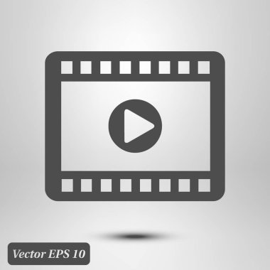 Smartphone simge vektör Illustration. Düz tasarım stili. 