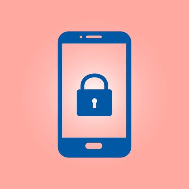 Smartphone işareti simgesi.