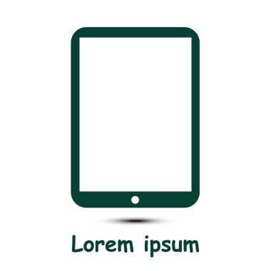 Smartphone işareti simgesi.