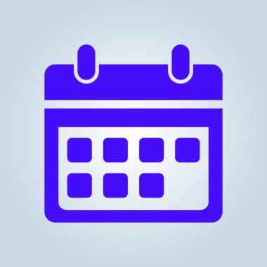 Vektör takvim simgesini. Önemli tarihler işareti 