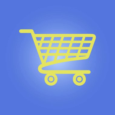 alışveriş grafik simgesi.