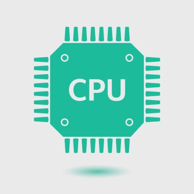 Mikroçip işareti simgesi.