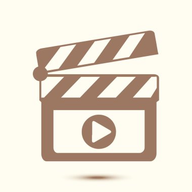 basit video kutsal kişilerin resmi, vektör çizim