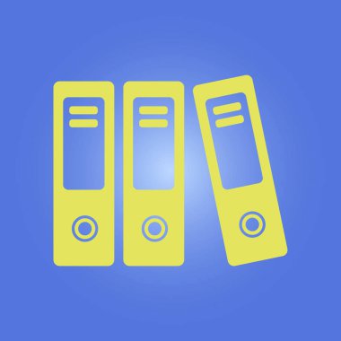 Office klasörü işareti simgesi.