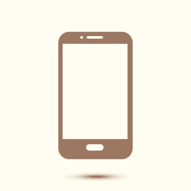 Smartphone işareti simgesi.