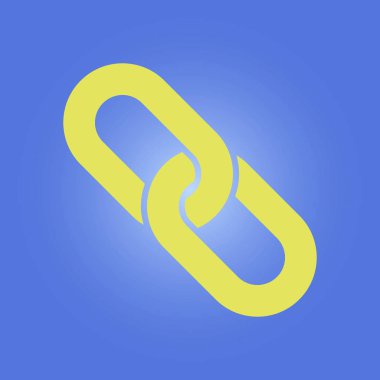 Zincir işareti simgesi.