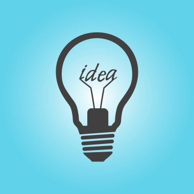 Ampul insan simgesi.