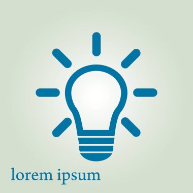 ışık lamba simgesi.