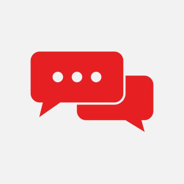 Geneli düz tasarım simgesi bubbles 