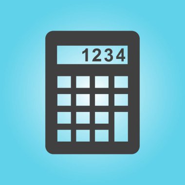 Hesap makinesi işareti simgesi.