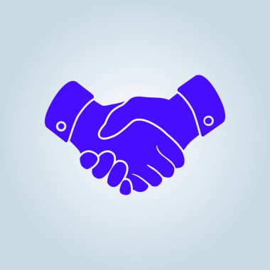 El sıkışma işareti simgesi.