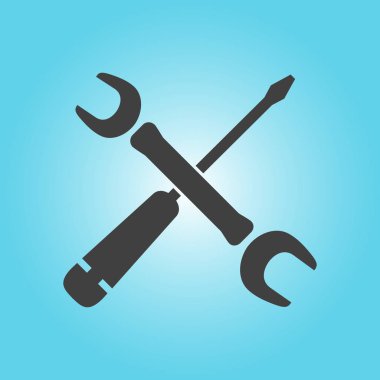 Onarım işareti simgesi.