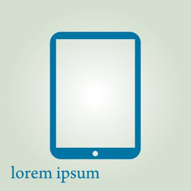 Smartphone işareti simgesi.