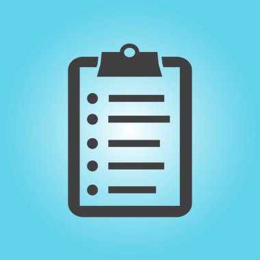 onay listesi sembolü.