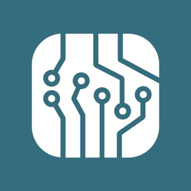 Mikroçip işareti simgesi.