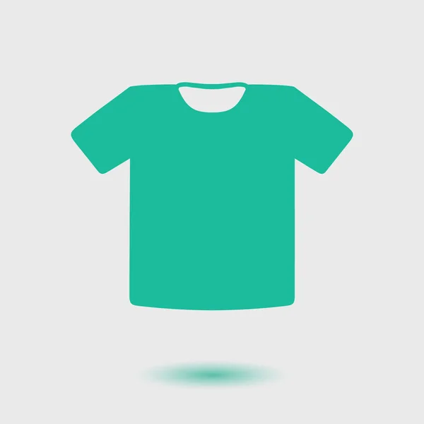 Shirt Sign Icon Clothes Symbol Flat Design Style — Stock Vector