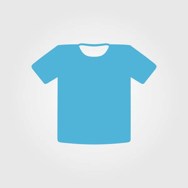 Ícone Sinal Shirt Símbolo Roupa Estilo Design Plano —  Vetores de Stock