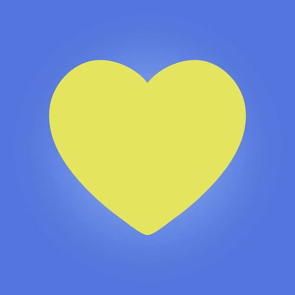 Simbolo del segno cardiaco . — Vettoriale Stock