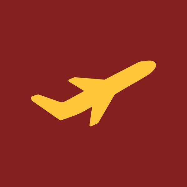 Символ самолета . — стоковый вектор