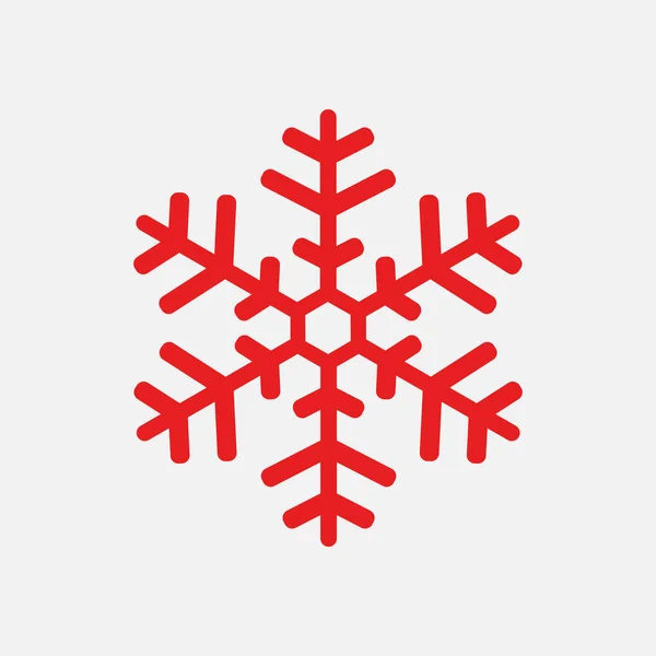 Icono Del Copo Nieve Decoración Año Nuevo — Archivo Imágenes Vectoriales