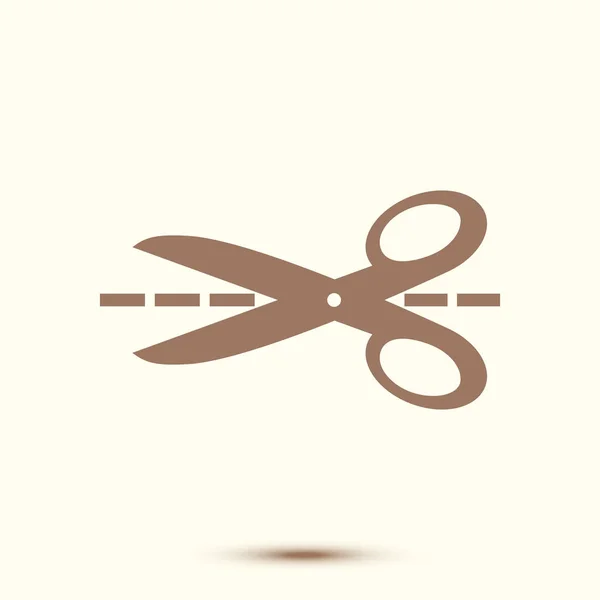 Символ знака ножницы . — стоковый вектор