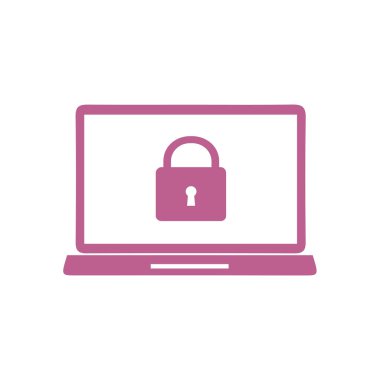 İnternet güvenliği konsepti ikonu. Tanımlama ve koruma simgesi.