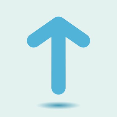 Ok simgesi. vektör illüstrasyonu