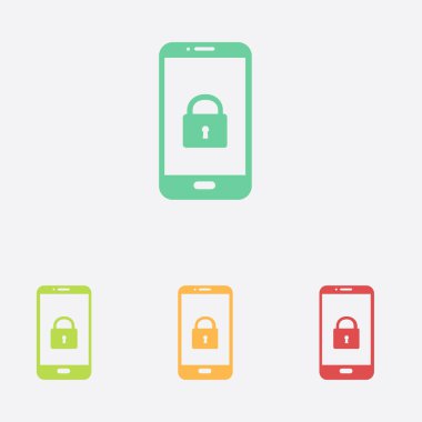 İnternet güvenliği konsepti ikonu. Tanımlama ve koruma simgesi.