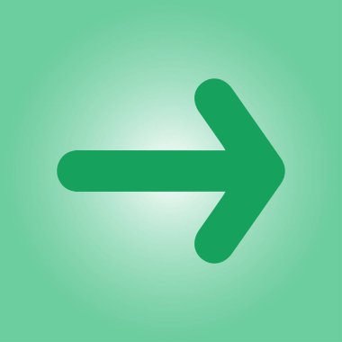 Ok simgesi. vektör illüstrasyonu