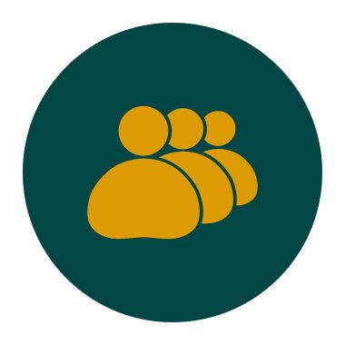 Kişi ya da sosyal işareti simgesi. 