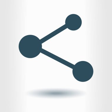 Pay işareti kutsal kişilerin resmi. Düz tasarım stili.