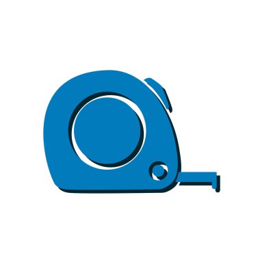  Mezura simgesi. Rulet inşaat erkek.