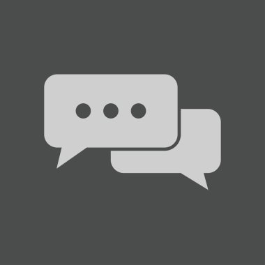 İletişim vektör çizim simgesi.