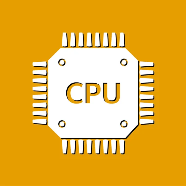 Icona Del Circuito Stampato Schema Tecnologico Simbolo Quadrato Stile Design — Vettoriale Stock